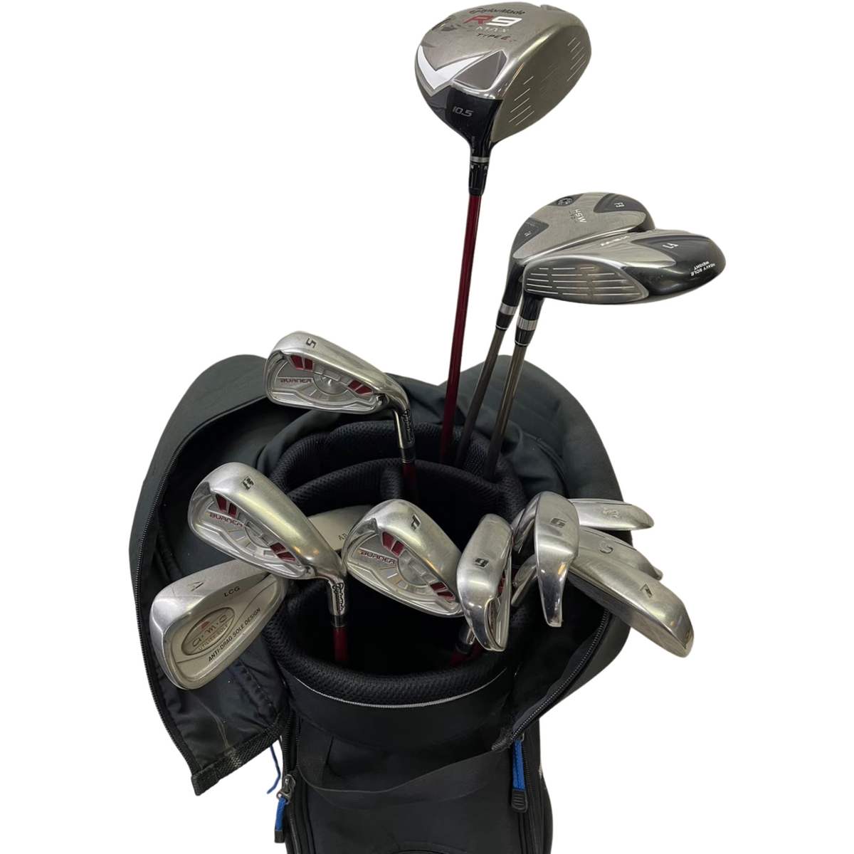 TaylorMade - TaylorMade　テーラーメイド PRGR　プロギア　メンズゴルフ13本セット　S　右利き用　キャディバッグ　ヘッドカバー　初心者おすすめ PRGR プロギア YAMAHA ヤマハ メンズゴルフ13本セット 右利き用