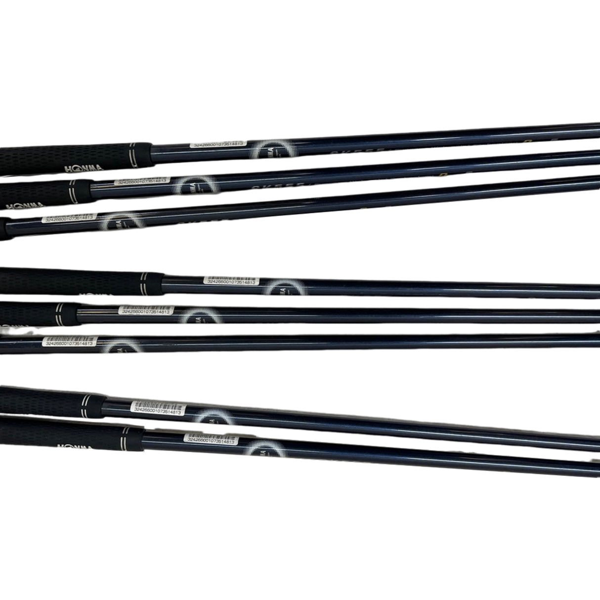 本間ゴルフTM602他 メンズゴルフ中級者向け10本 美品キャディバッグ