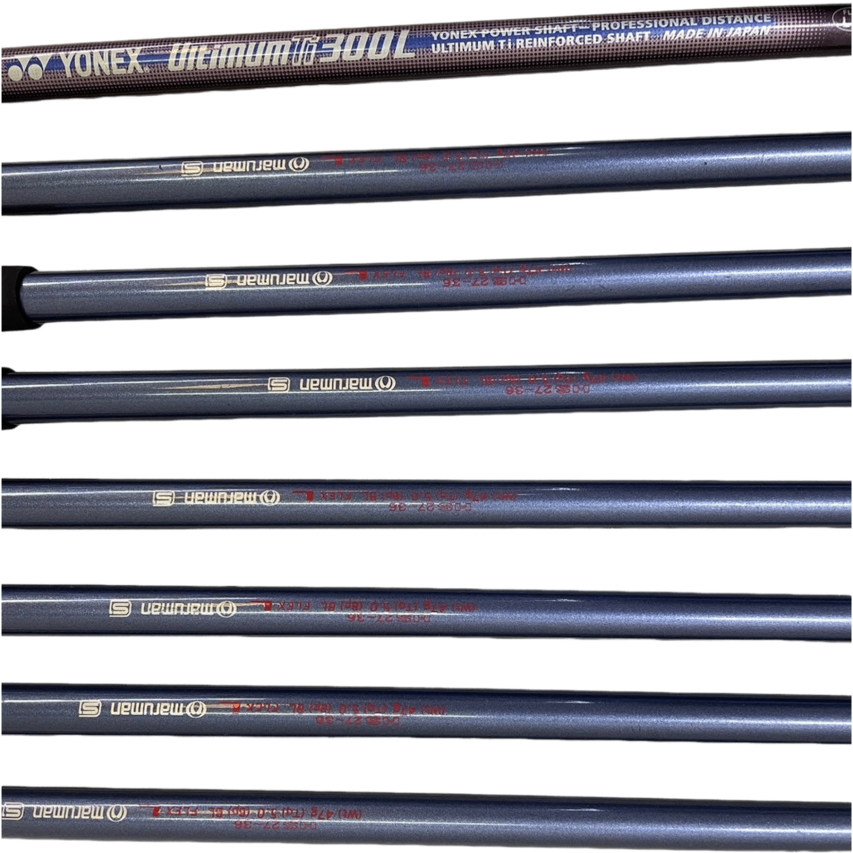 ミズノ・Maruman他 複数メーカー混合レディース超初心者向け14本セット