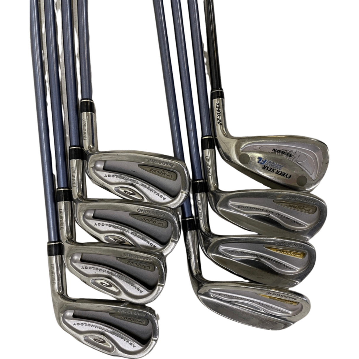 ミズノ・Maruman他 複数メーカー混合レディース超初心者向け14本セット