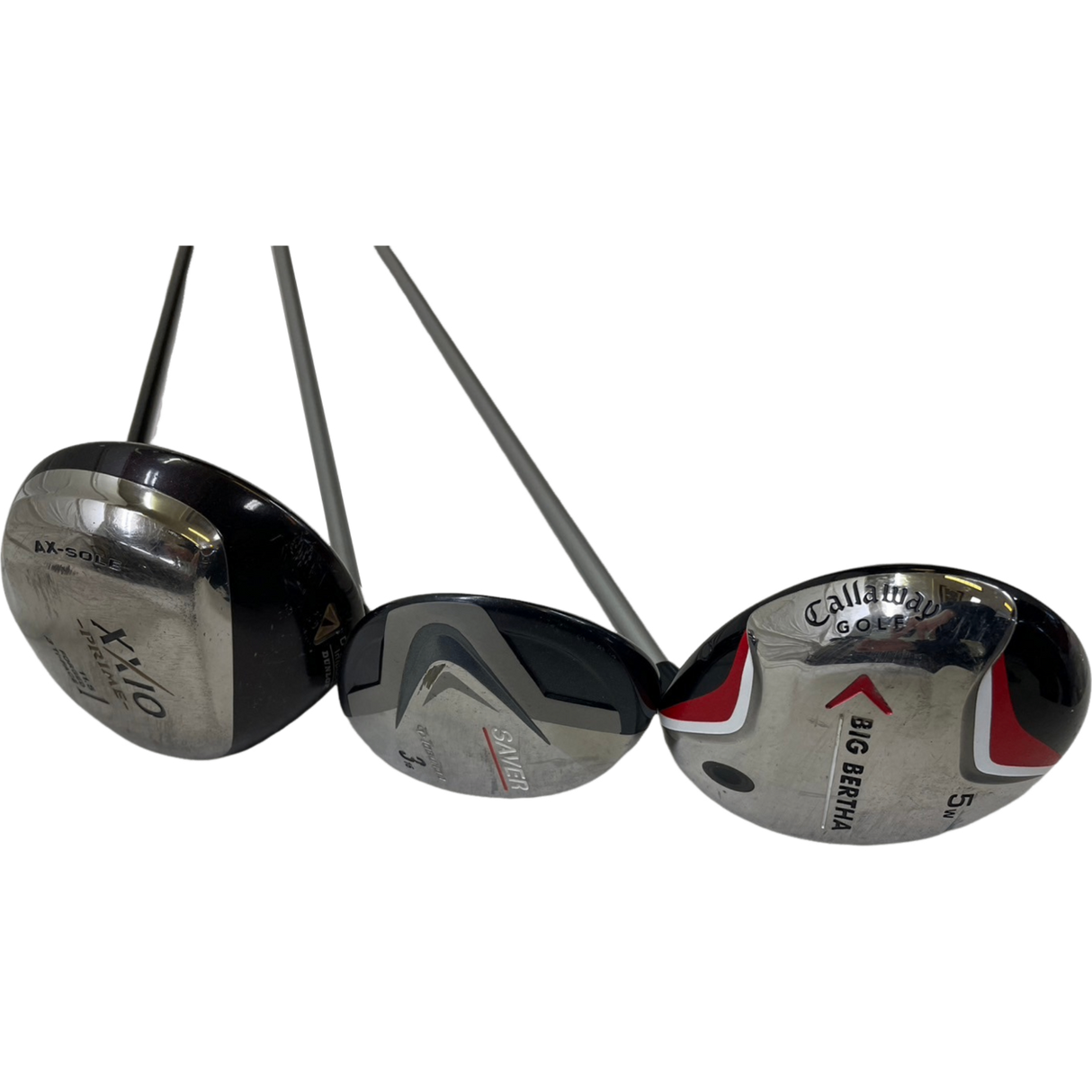 XXIO PRIME他 複数メーカー混合メンズ超初心者向け9本+キャディバッグセット