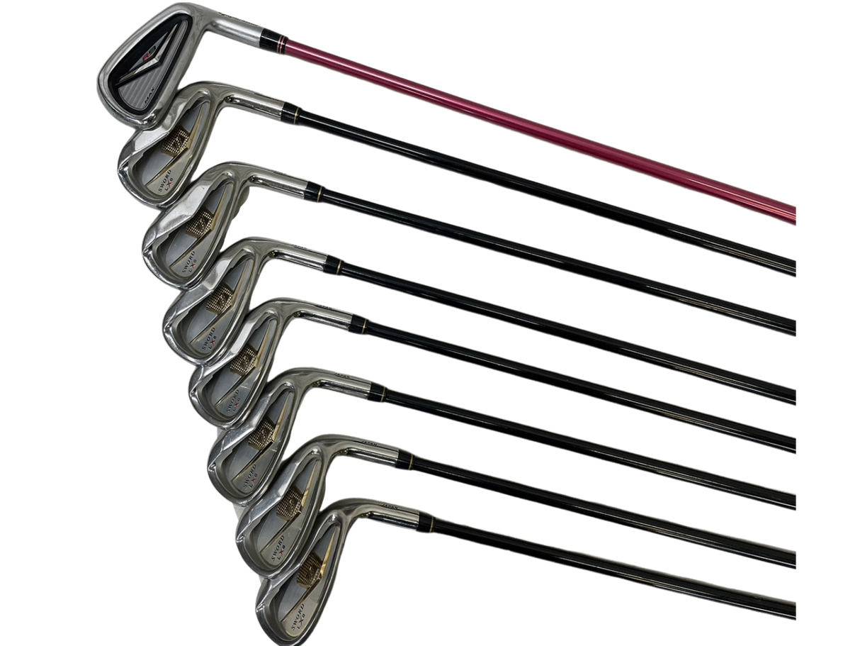 KATANAゴルフ他 メンズ中級者向け11本+キャディバッグセット