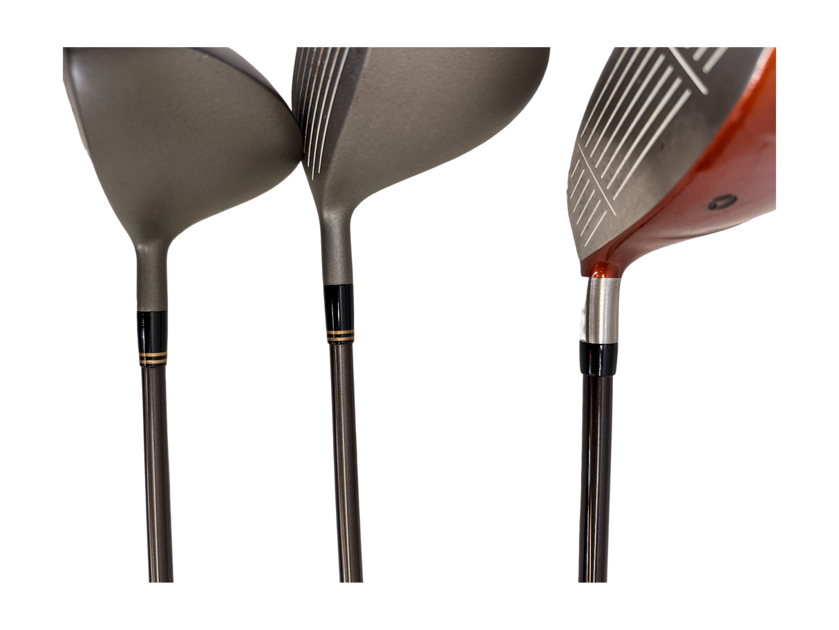 テイラーメイド&本間ゴルフ他 メンズ初心者向け13本+キャディバッグセット