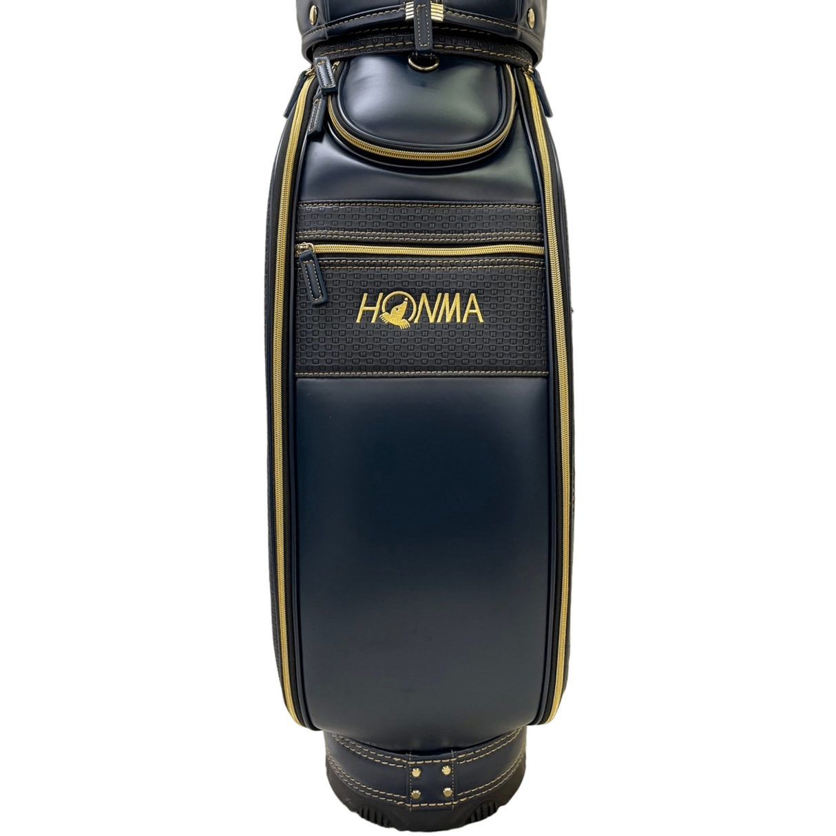 本間ゴルフTM602他 メンズゴルフ中級者向け10本 美品キャディバッグ