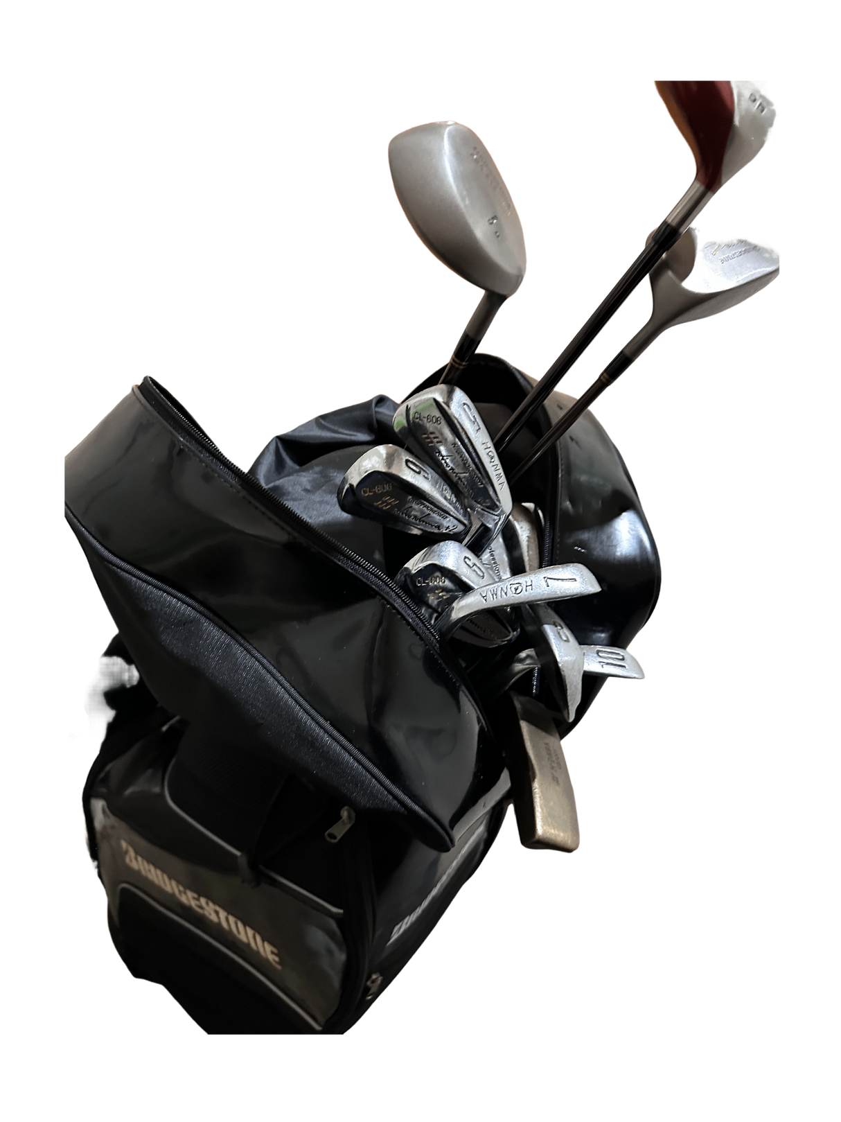 テイラーメイド&本間ゴルフ他 メンズ初心者向け13本+キャディバッグセット