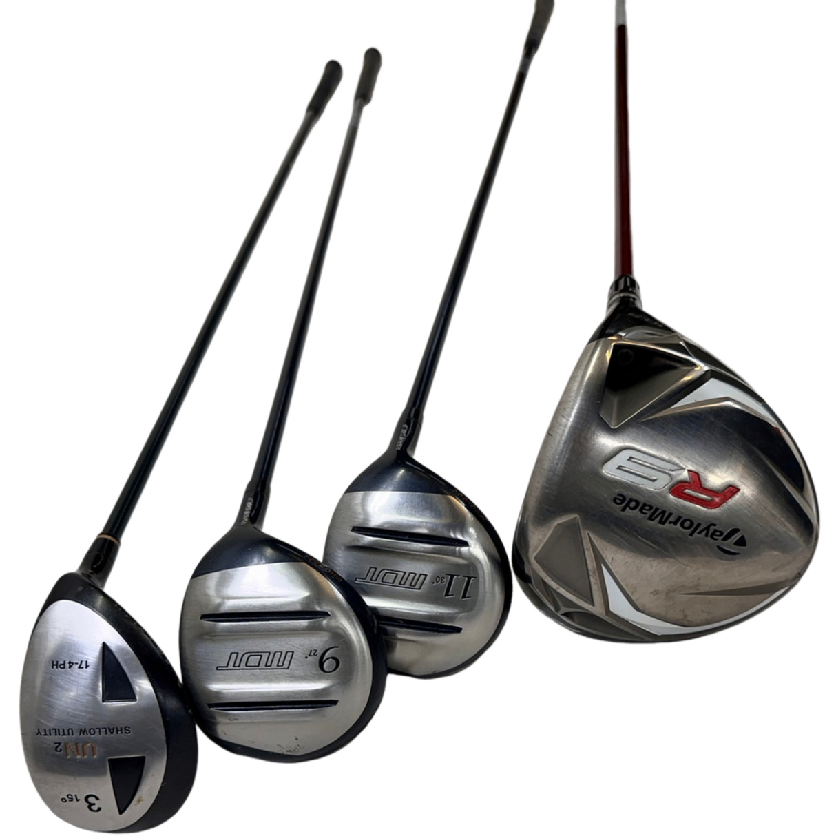 テーラーメイドR9他 複数メーカー混合メンズゴルフ超初心者向け15本