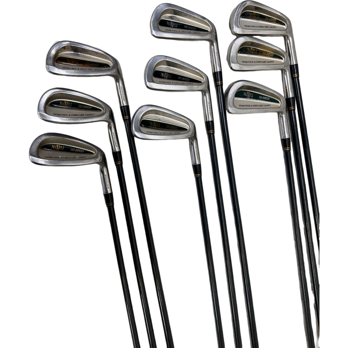 ダンロップゴルフ MAXFLI他 メンズ初心者向け11本 キャディバッグセット