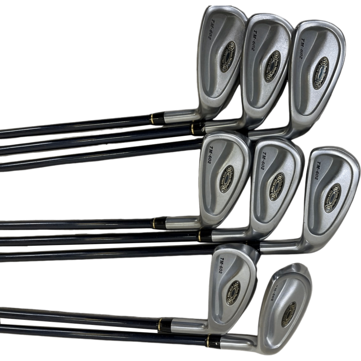 本間ゴルフTM602他 メンズゴルフ中級者向け10本 美品キャディバッグ